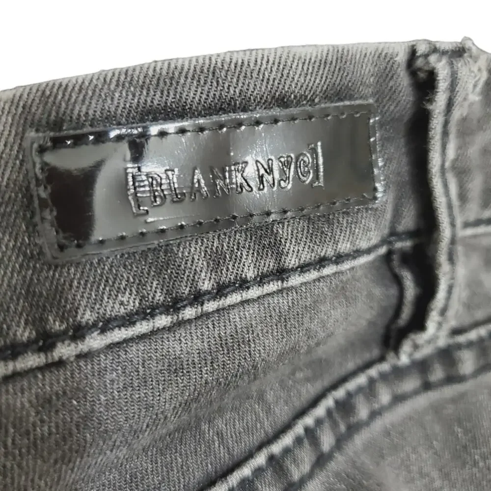 BlankNYC | Distressed Gray Skinny Jeans - Picture 11 of 12